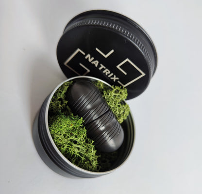 Zirconium Popper / EDC Magnetic Haptic Toy / Pocket Toy / Blackened Zirconium