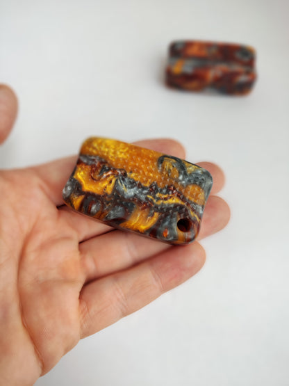 Fidget Bar / EDC Haptic Worry Stone / Soap Bar Shape / Haptic Toy from unique Acrylic