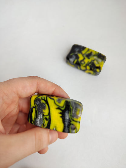 Fidget Bar / EDC Haptic Worry Stone / Soap Bar Shape / Haptic Toy from unique Acrylic