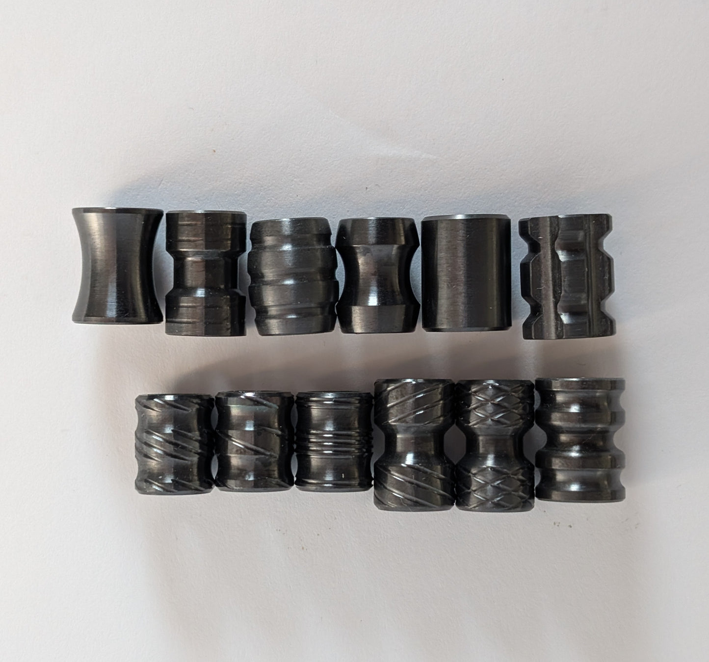 Blackened Zirconium Bead