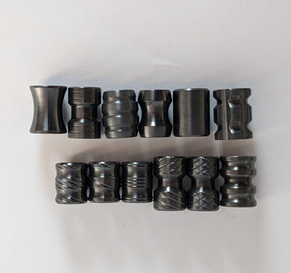 Blackened Zirconium Bead