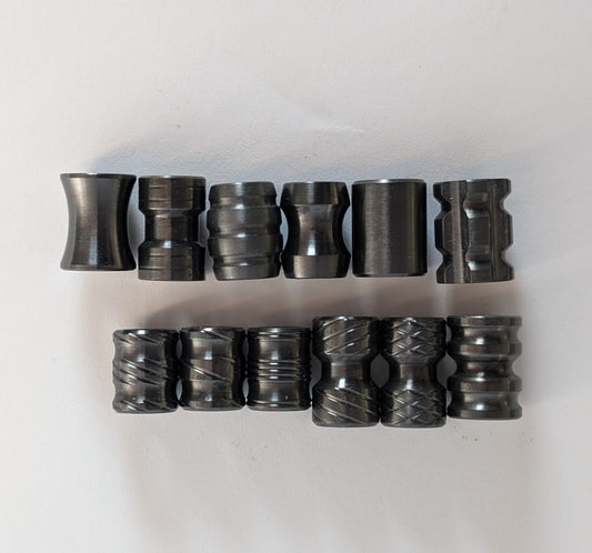 Blackened Zirconium Bead