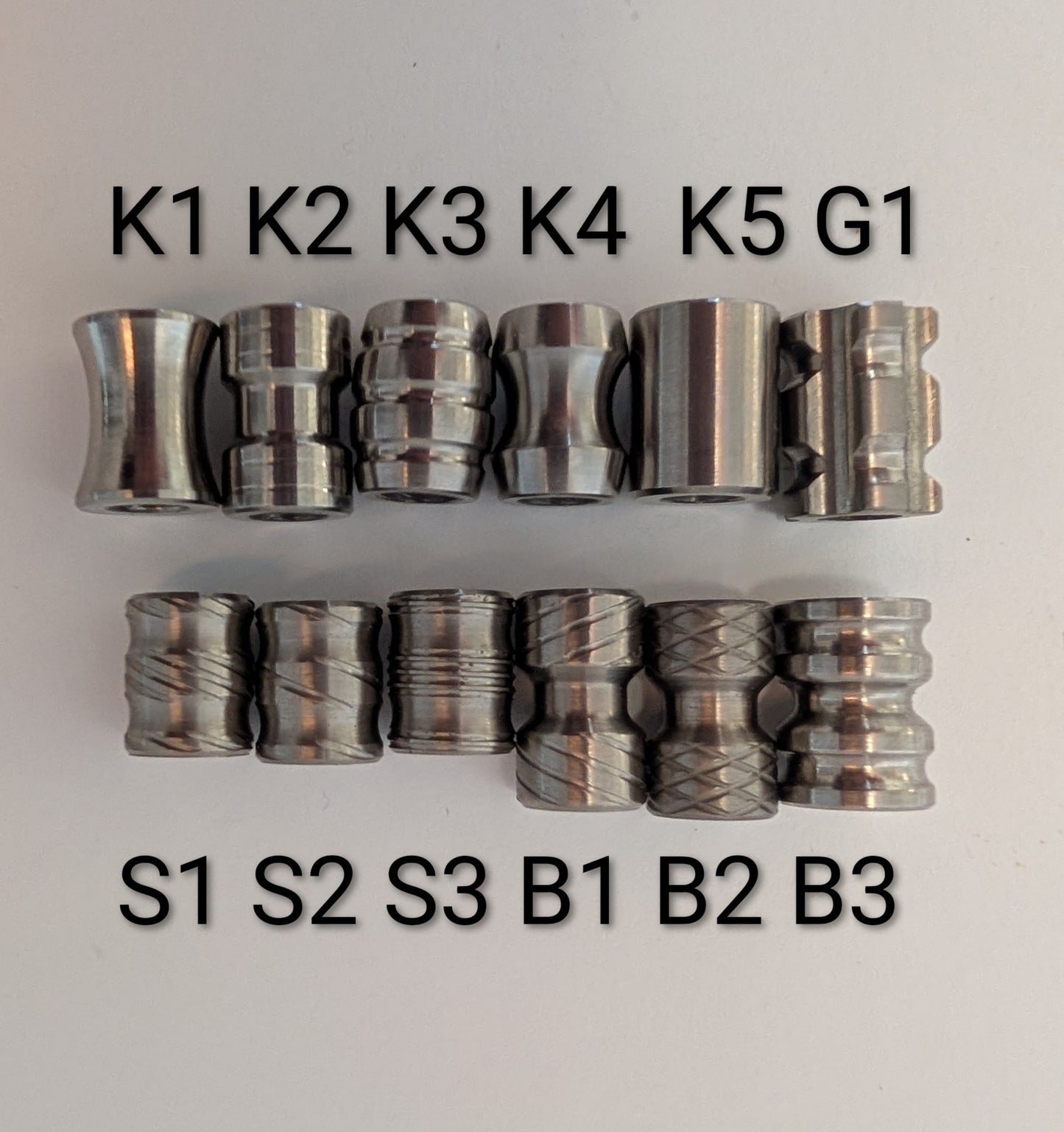 Titanum / Anodised Titanium Beads