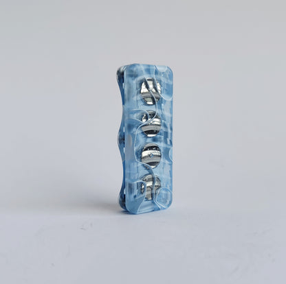 EDC Haptic slider Light Blue (Semi Transparent)