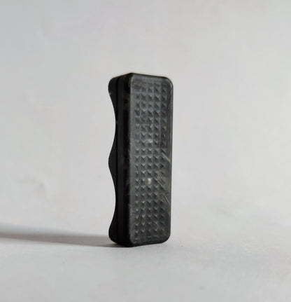EDC Haptic slider from Glow in the Dark carbon Fiber (Blue or Green)