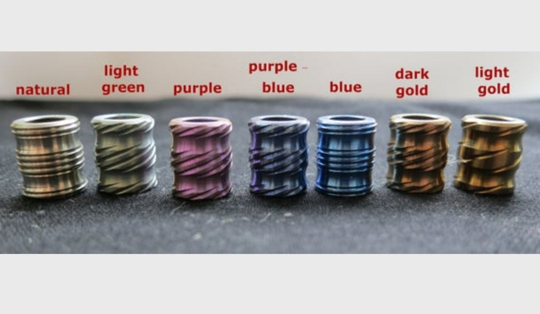 Titanum / Anodised Titanium Beads