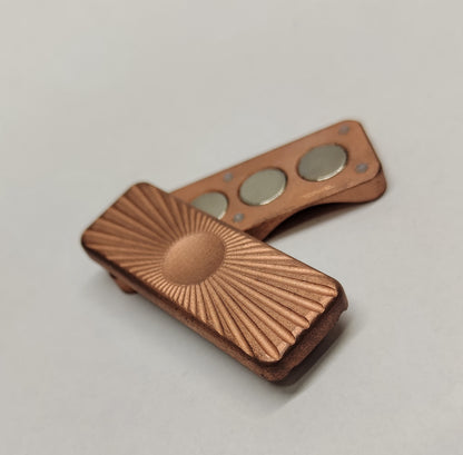 Copper Slider / EDC Magnetic Toy / Haptic toy