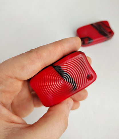 Fidget Bar / EDC Haptic Worry Stone / Soap Bar Shape / Haptic Toy from unique Acrylic