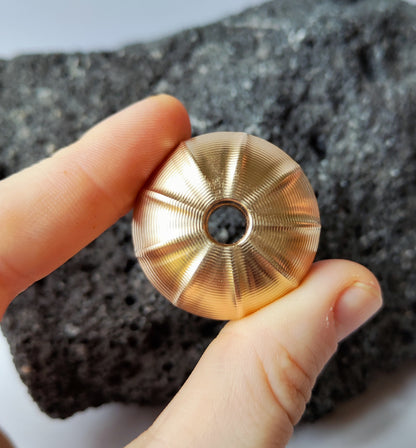 Brass EDC Urchin Coin